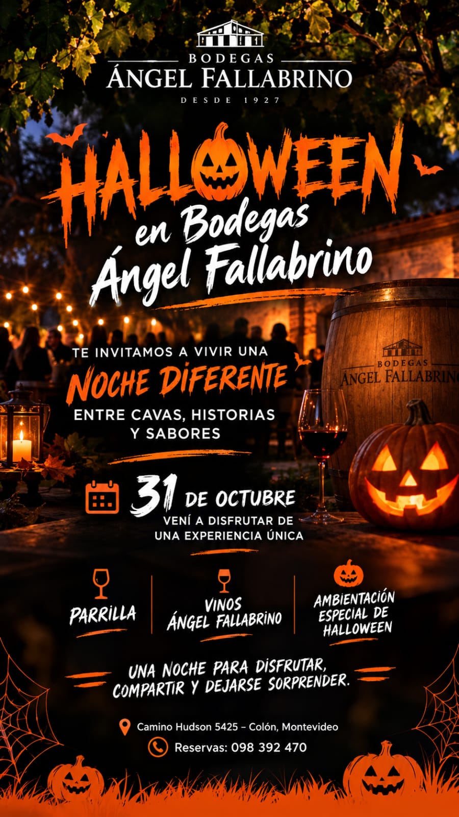 BODEGA ANGEL FALLABRINO - HALLOWEEN EN LA BODEGA