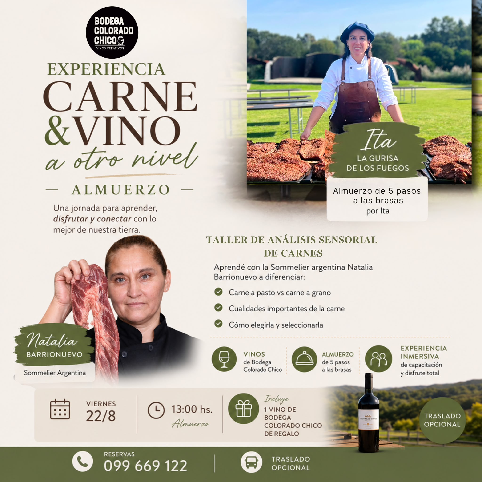 BODEGA COLORADO CHICO - EXPERIENCIA CARNE Y VINO -