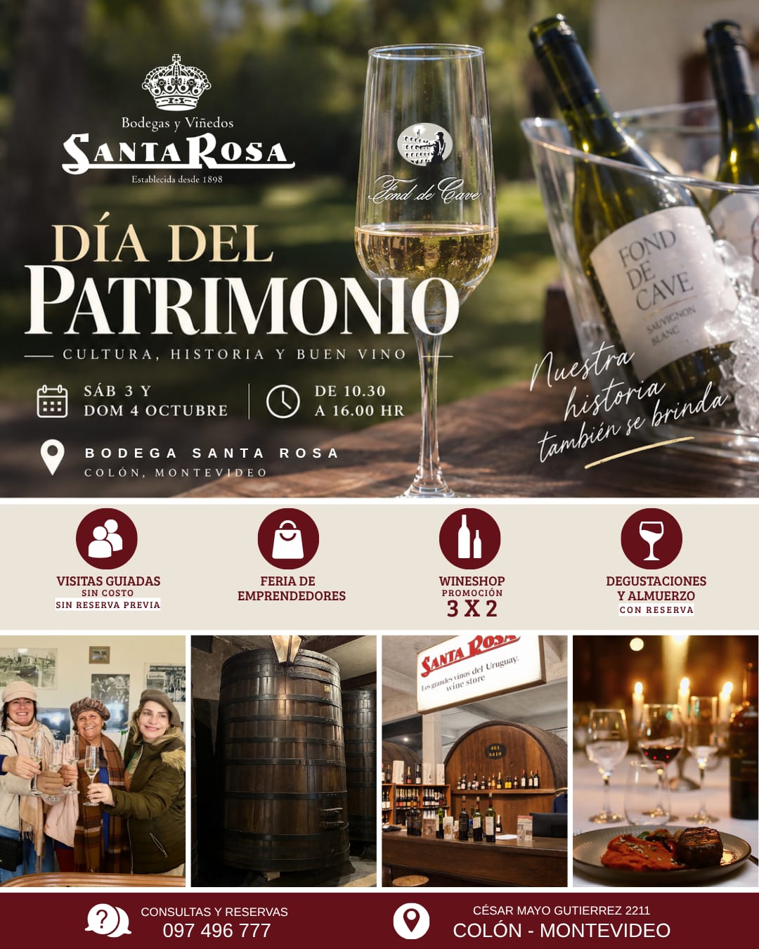BODEGA SANTA ROSA -  DIA DEL PATRIMONIO