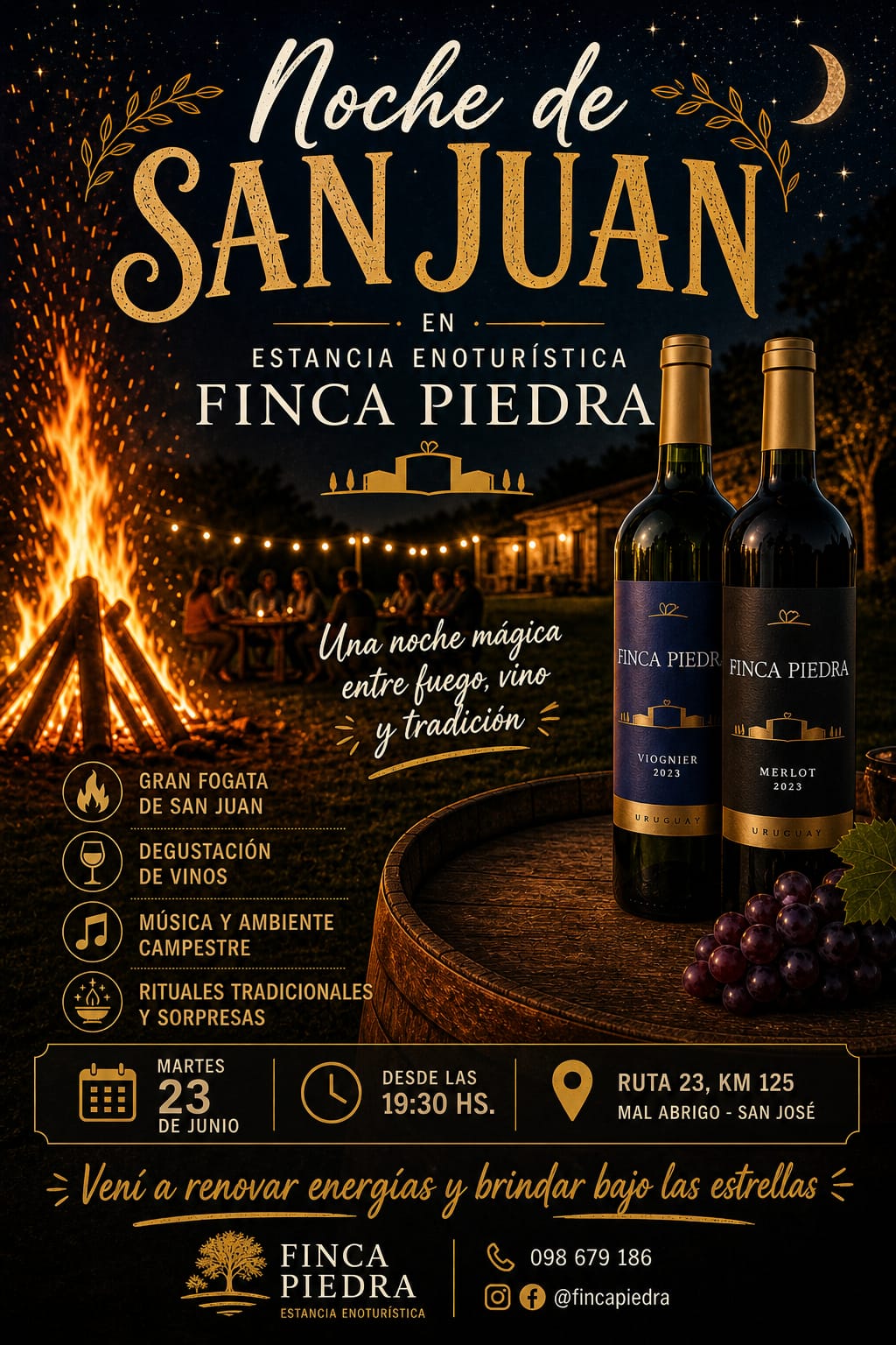 BODEGA FINCA PIEDRA - NOCHE DE SAN JUAN
