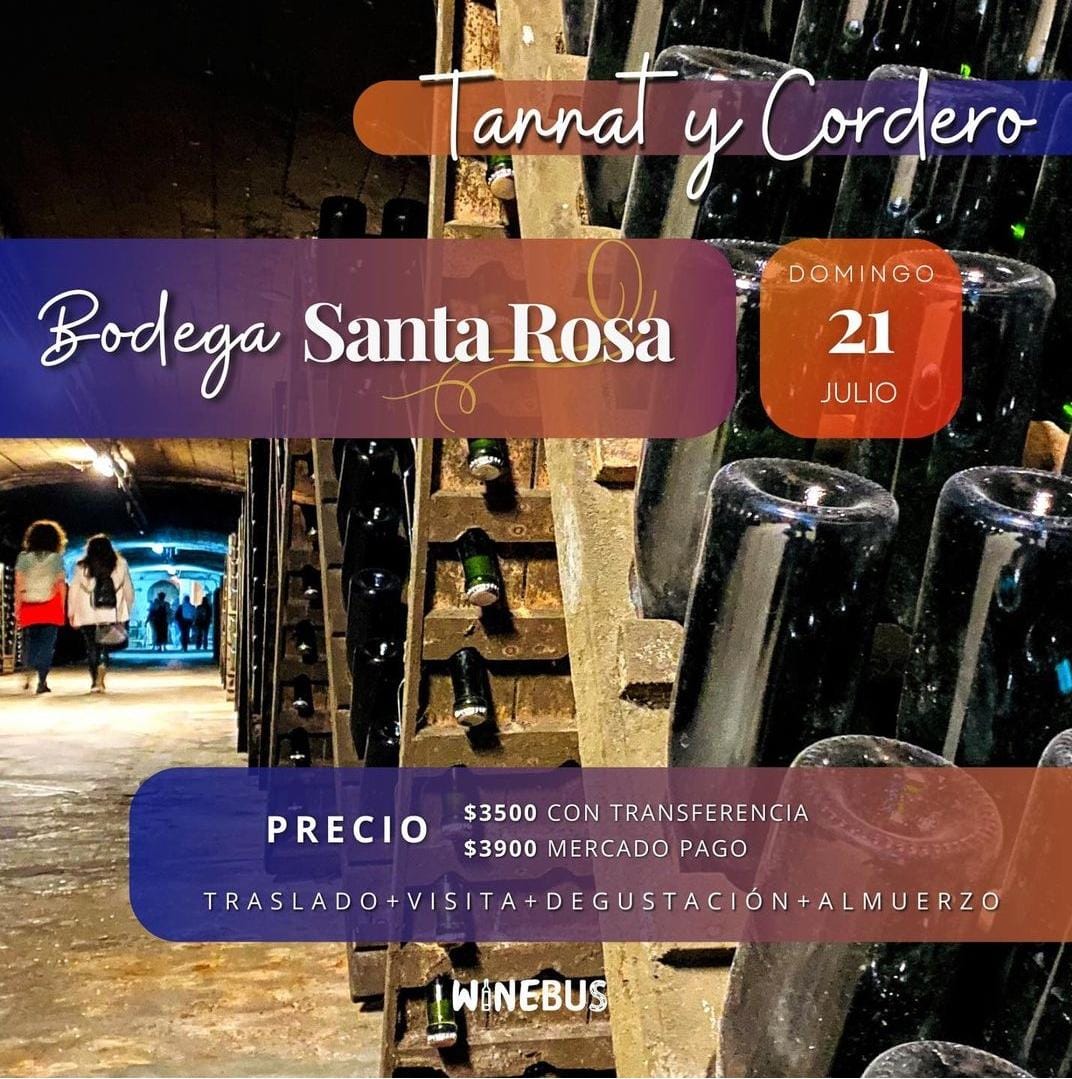 TANNAT & CORDERO EN SANTA ROSA CON WINEBUS