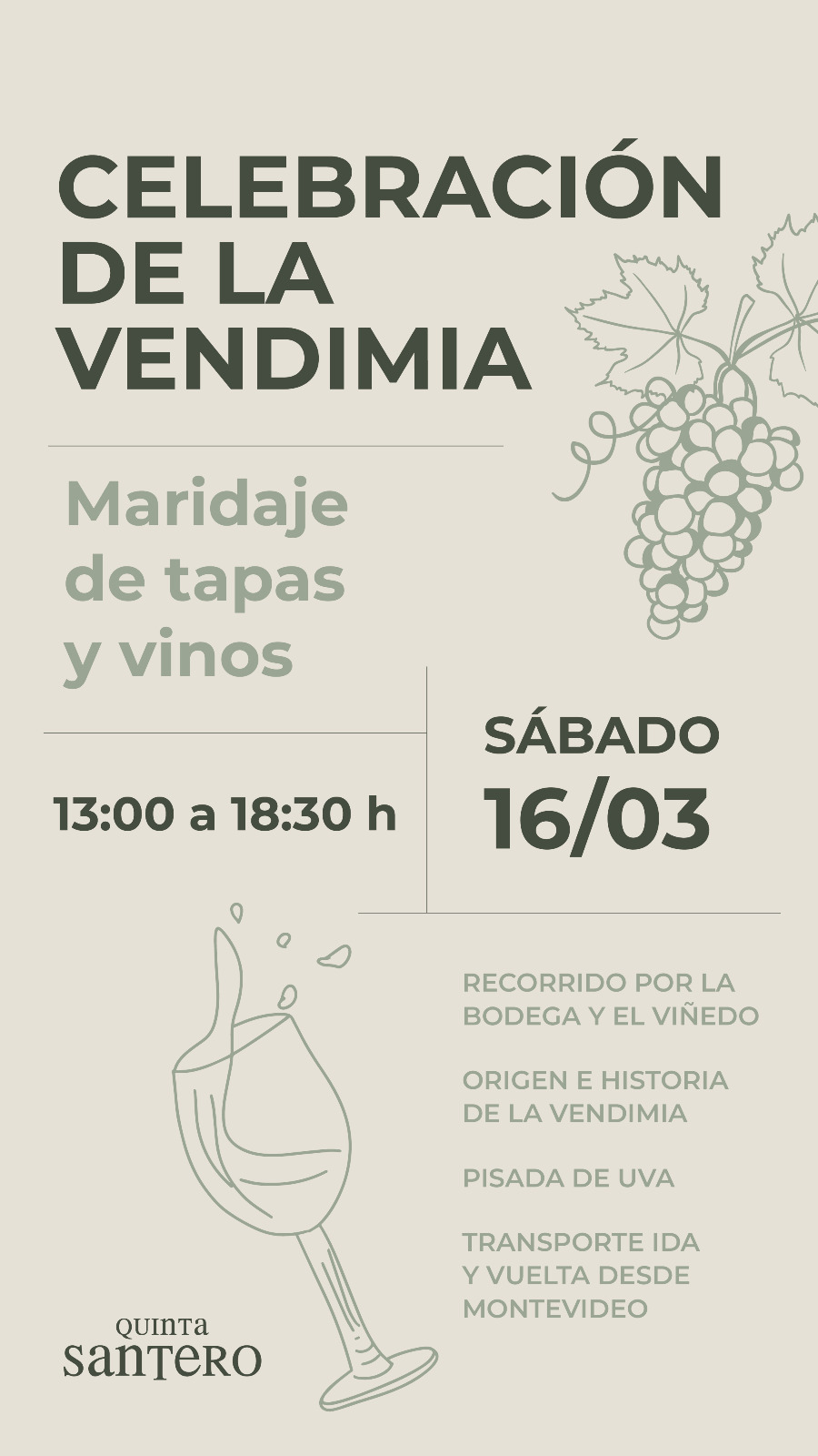 VENDIMIA EN QUINTA SANTERO