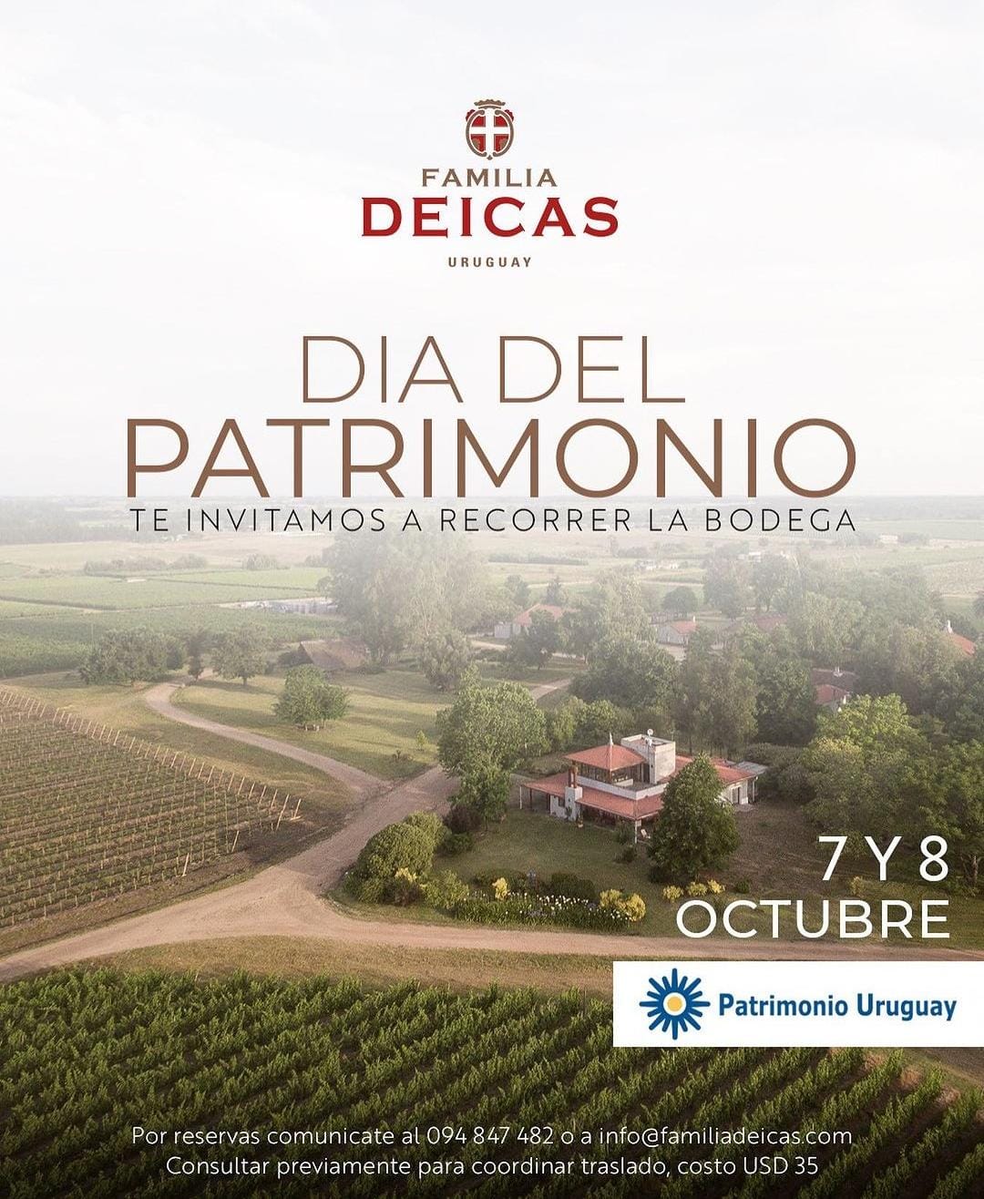 BODEGA FAMILIA DEICAS: DÍA DEL PATRIMONIO