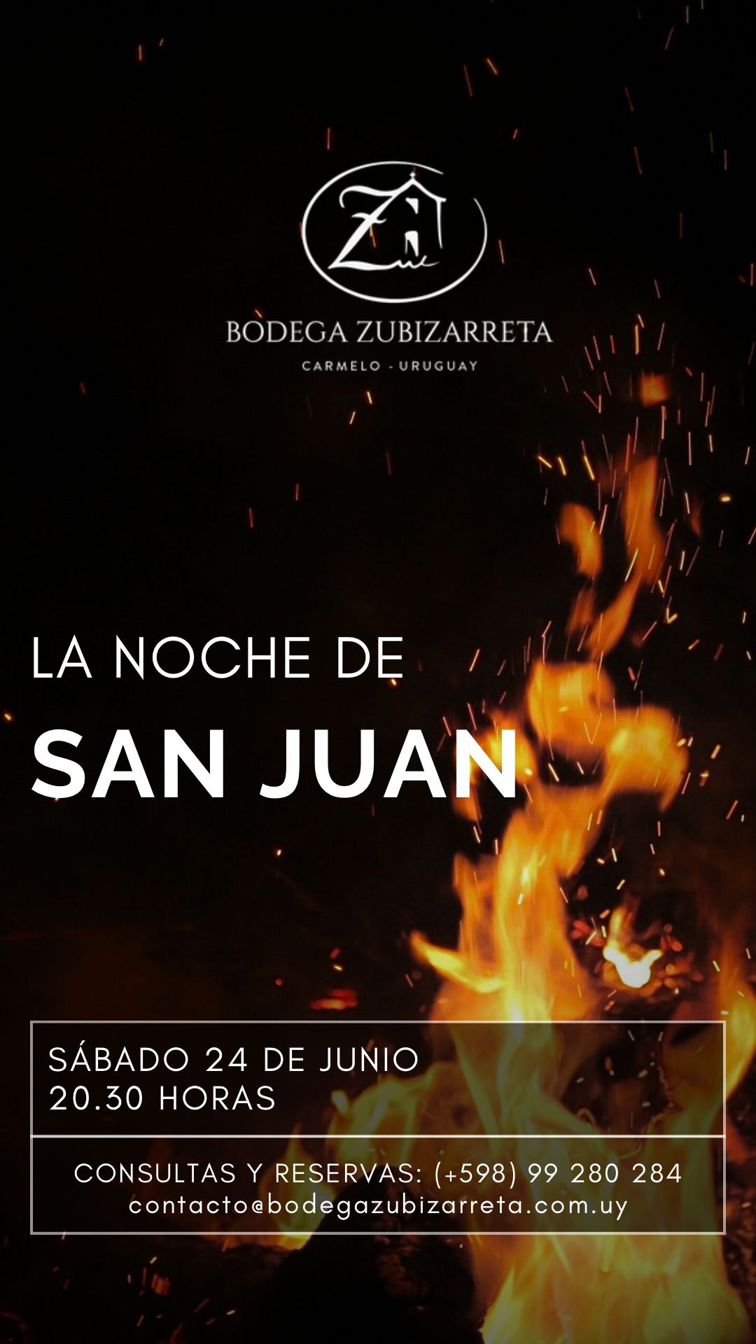 BODEGA ZUBIZARRETA: NOCHE DE SAN JUAN