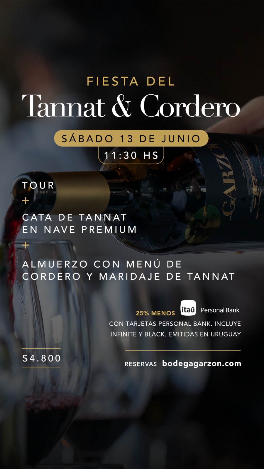 BODEGA GARZÓN - FIESTA DEL TANNAT Y CORDERO