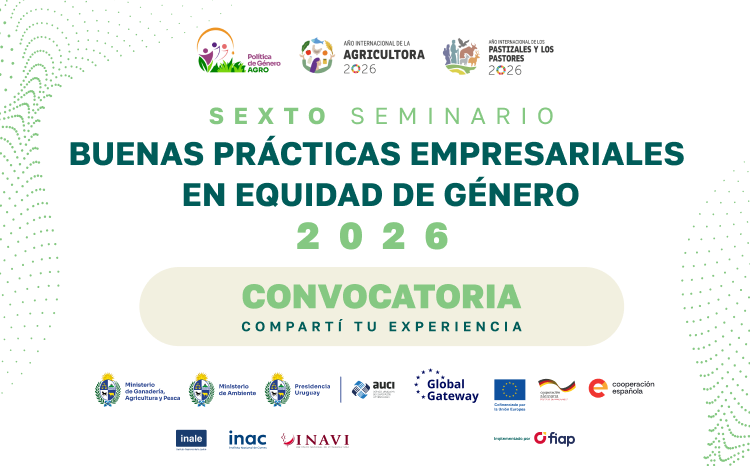 POLITICA DE GENERO AGRO -  CONVOCATORIA  AL SEXTO SEMINARIO 2026