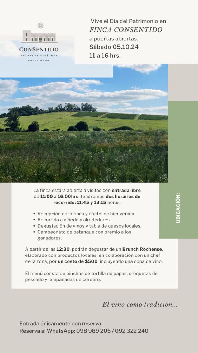FINCA CONSENTIDO: DÍA DEL PATRIMONIO