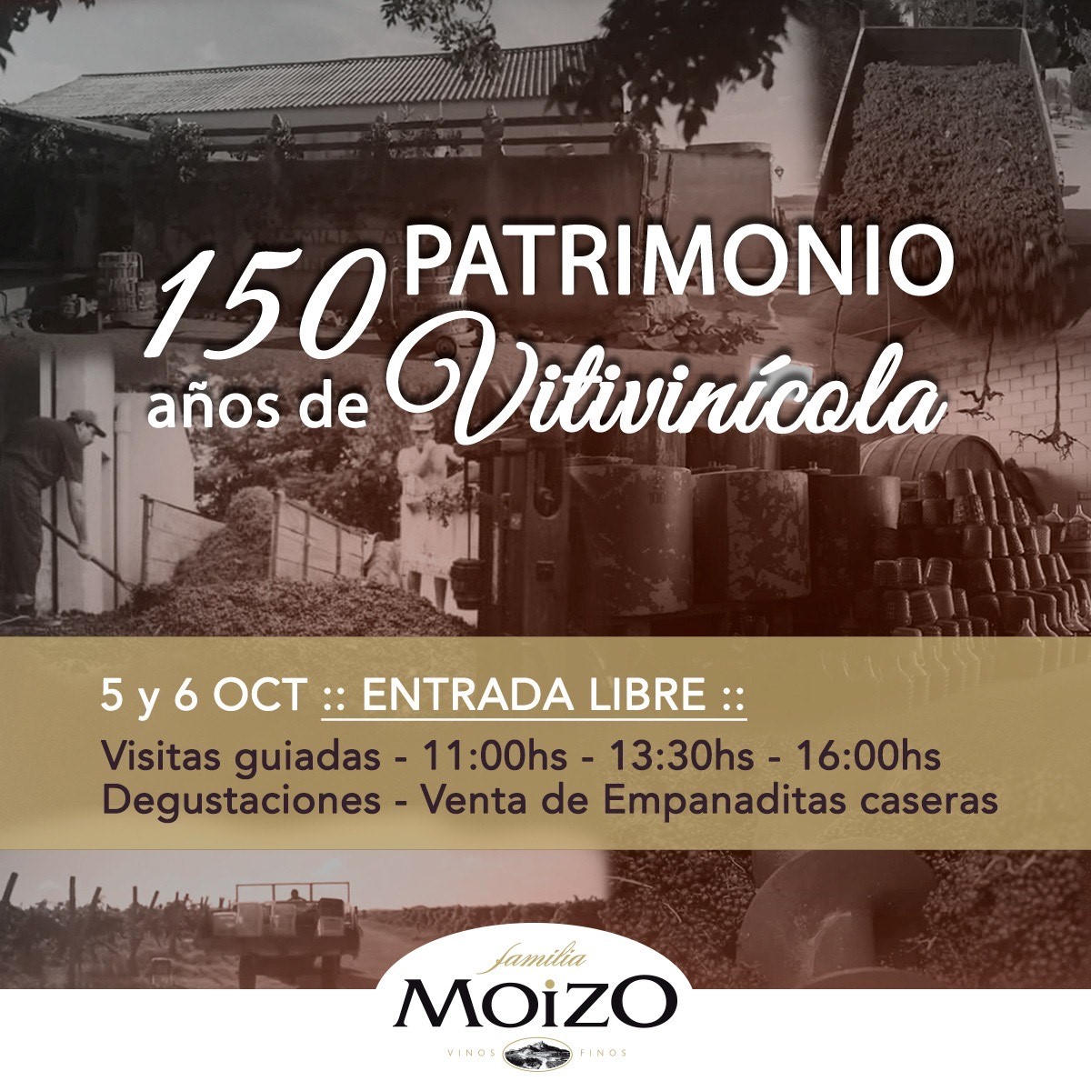 BODEGA FAMILIA MOIZO: 150 AÑOS DE PATRIMONIO VITIVÍNICOLA