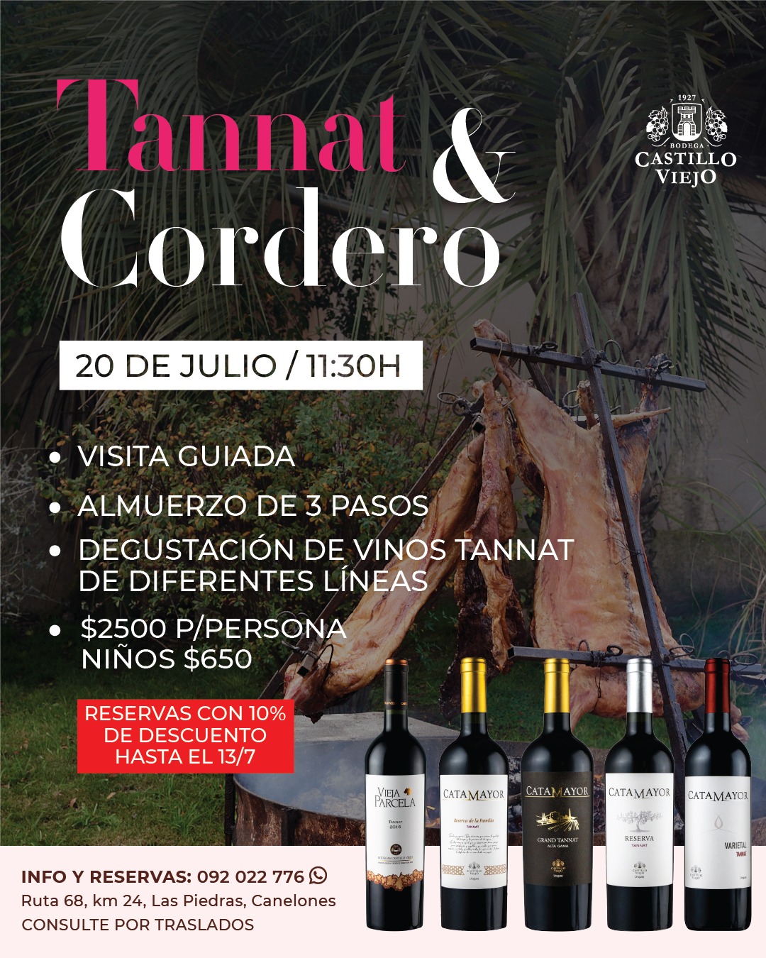 BODEGA CASTILLO VIEJO: TANNAT & CORDERO
