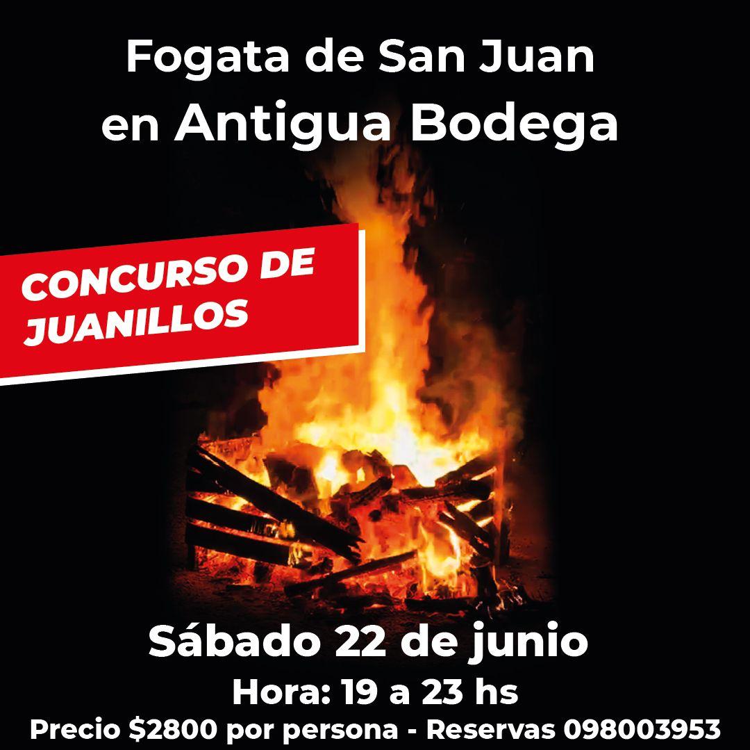 FOGATA DE SAN JUAN EN ANTIGUA BODEGA