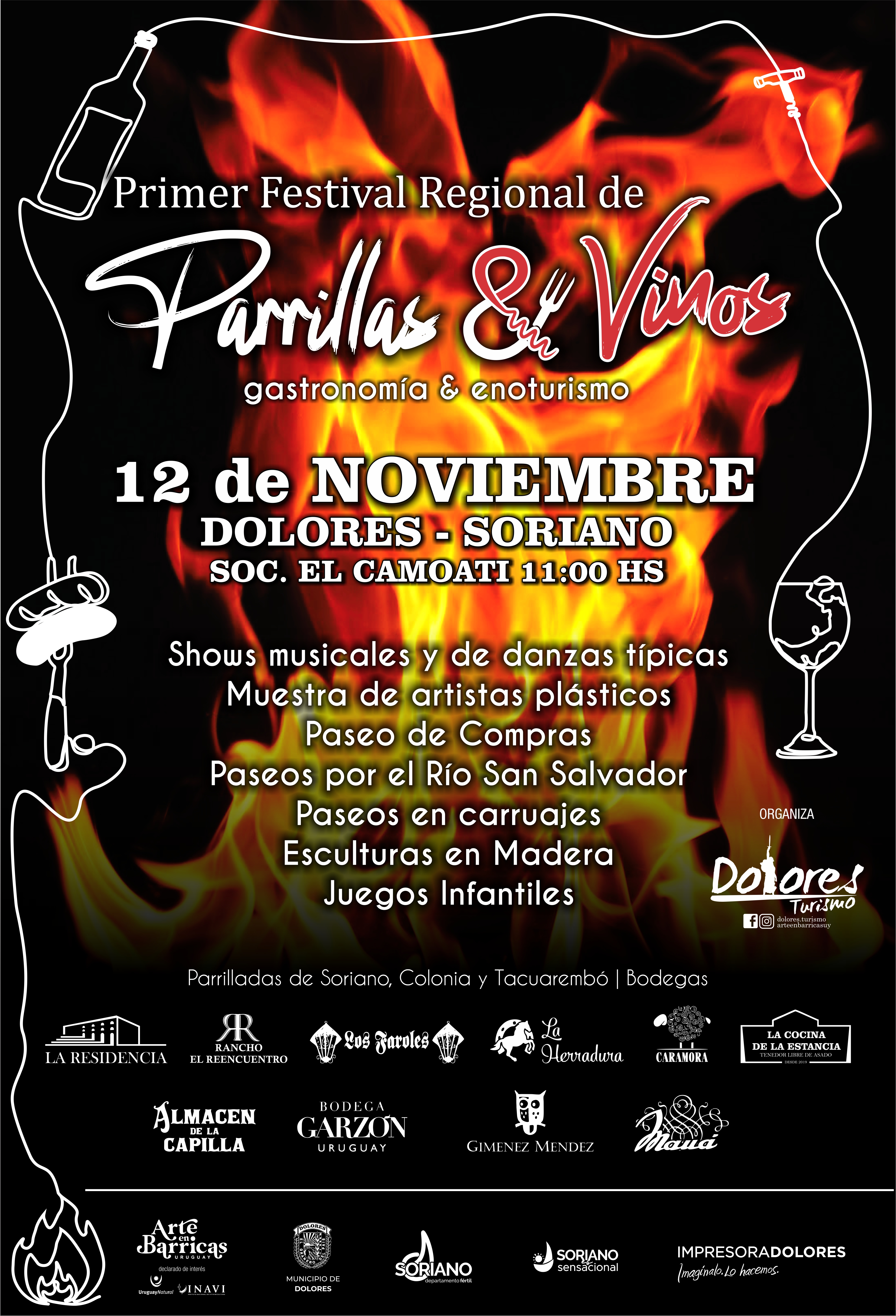 PRIMER FESTIVAL REGIONAL DE PARRILLAS & VINOS