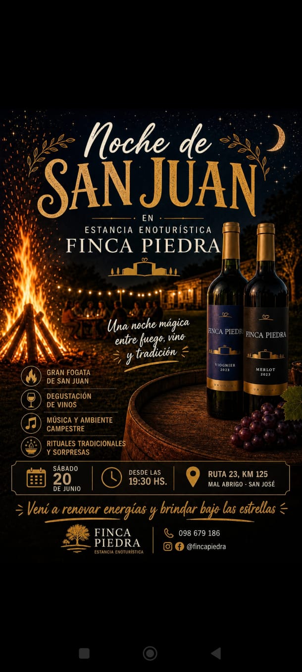 BODEGA FINCA PIEDRA - NOCHE DE SAN JUAN