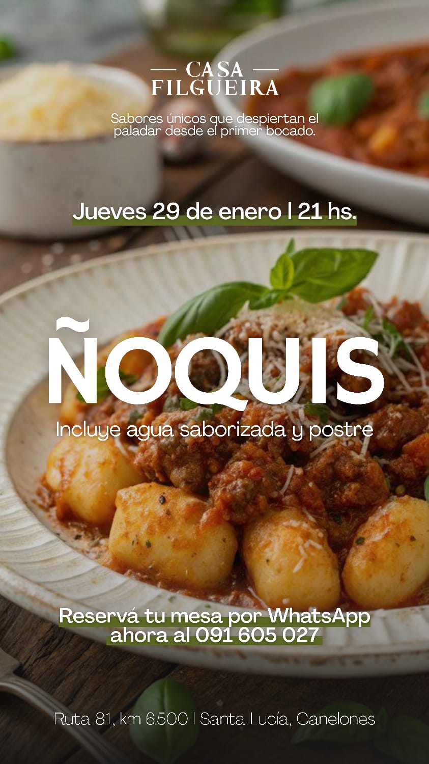 BODEGA CASA FILGUEIRA: ÑOQUIS