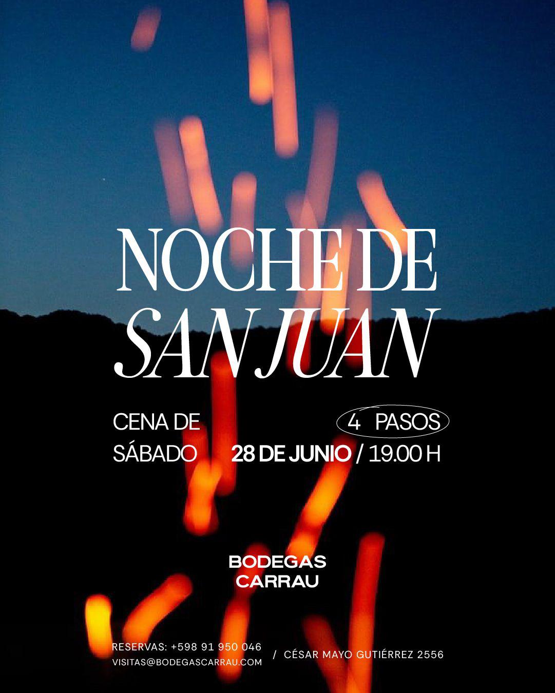 BODEGAS CARRAU: NOCHE SAN JUAN
