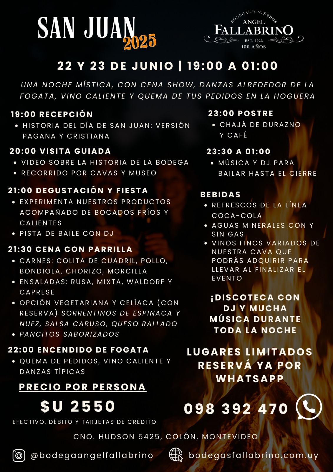BODEGA ANGEL FALLABRINO: NOCHE DE SAN JUAN 2025