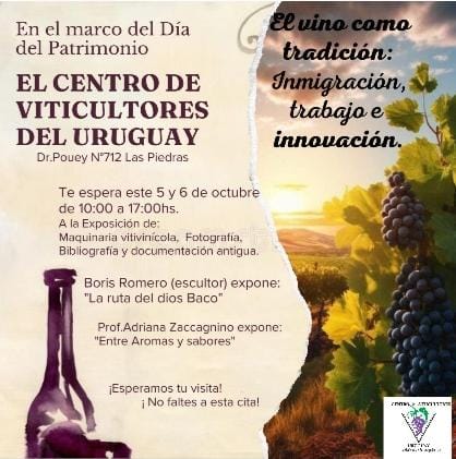 CENTRO DE VITICULTORES DEL URUGUAY: DÍA DEL PATRIMONIO