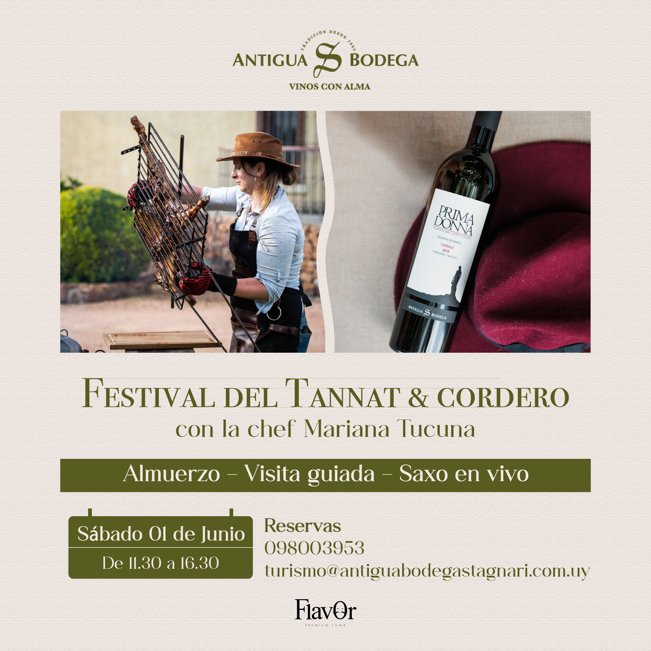 TANNAT & CORDERO EN ANTIGUA BODEGA
