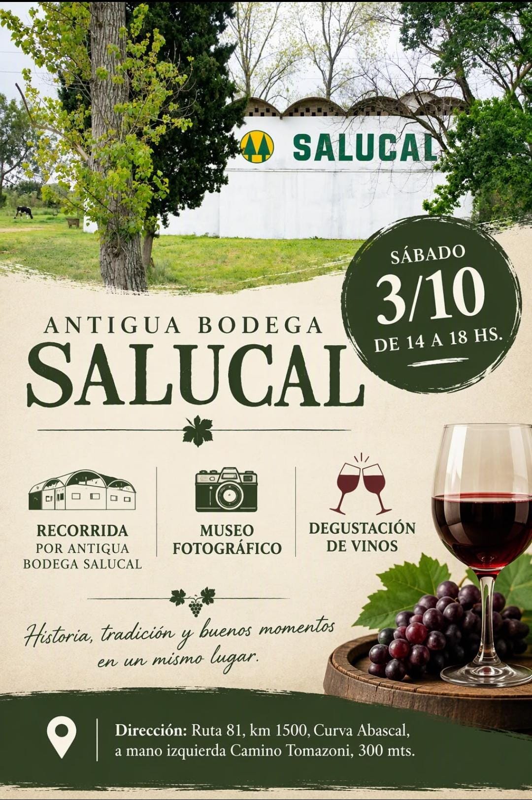 DIA DEL PATRIMONIO EN LA ANTIGUA BODEGA SALUCAL
