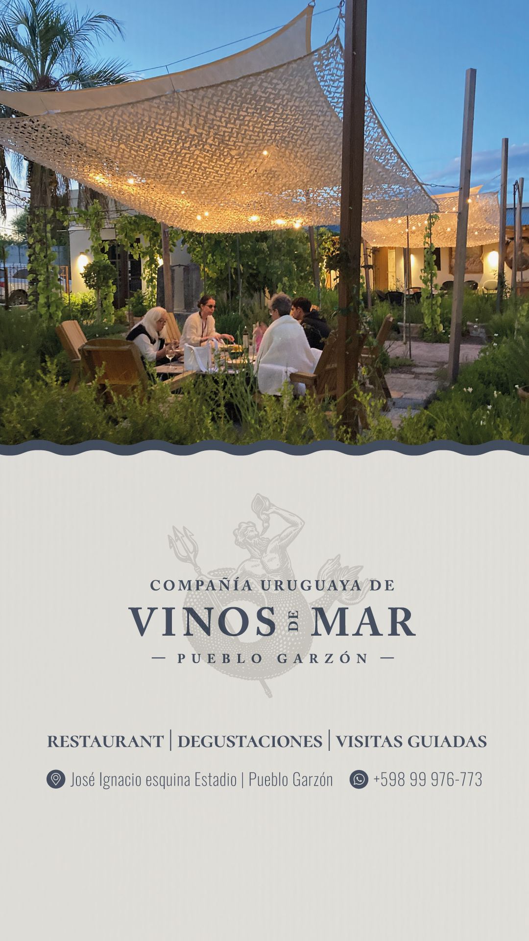 COMPAÑIA URUGUAYA DE VINOS DE MAR: EXPERIENCIAS EN VERANO