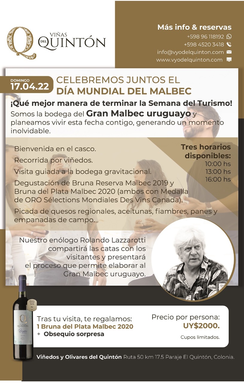 VIÑEDOS Y OLIVARES DEL QUINTÓN: DÍA MUNDIAL DEL MALBEC