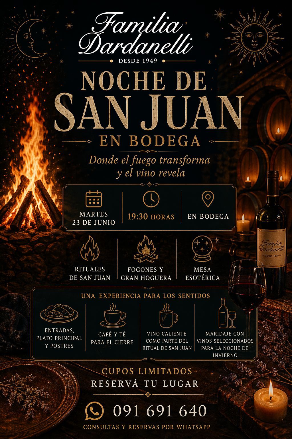 BODEGA FAMILIA DARDANELLI - NOCHE DE SAN JUAN