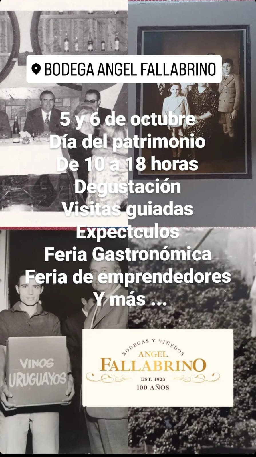 BODEGA FALLABRINO: DÍA DEL PATRIMONIO