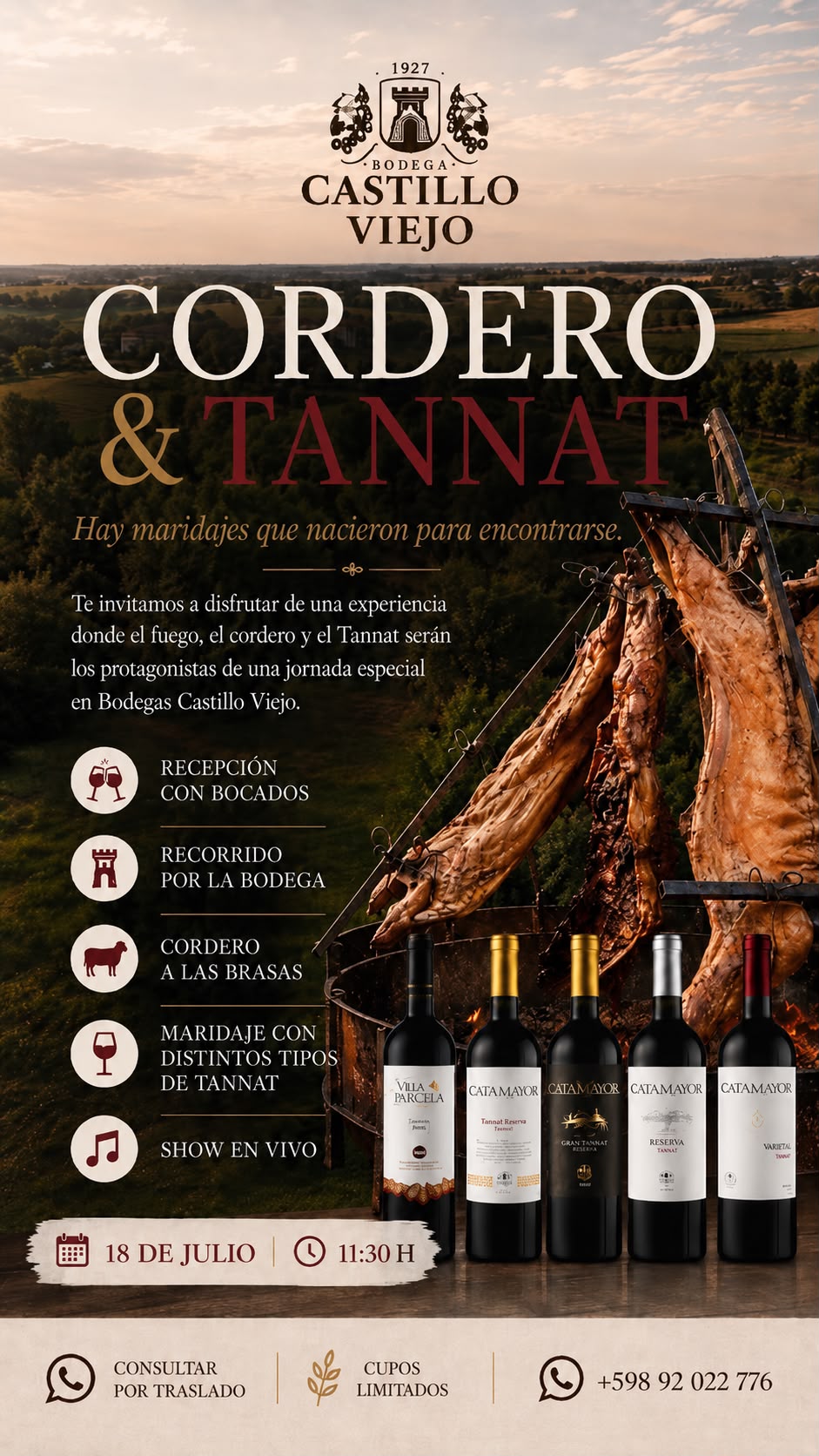 BODEGA CASTILLO VIEJO - CORDERO Y TANNAT