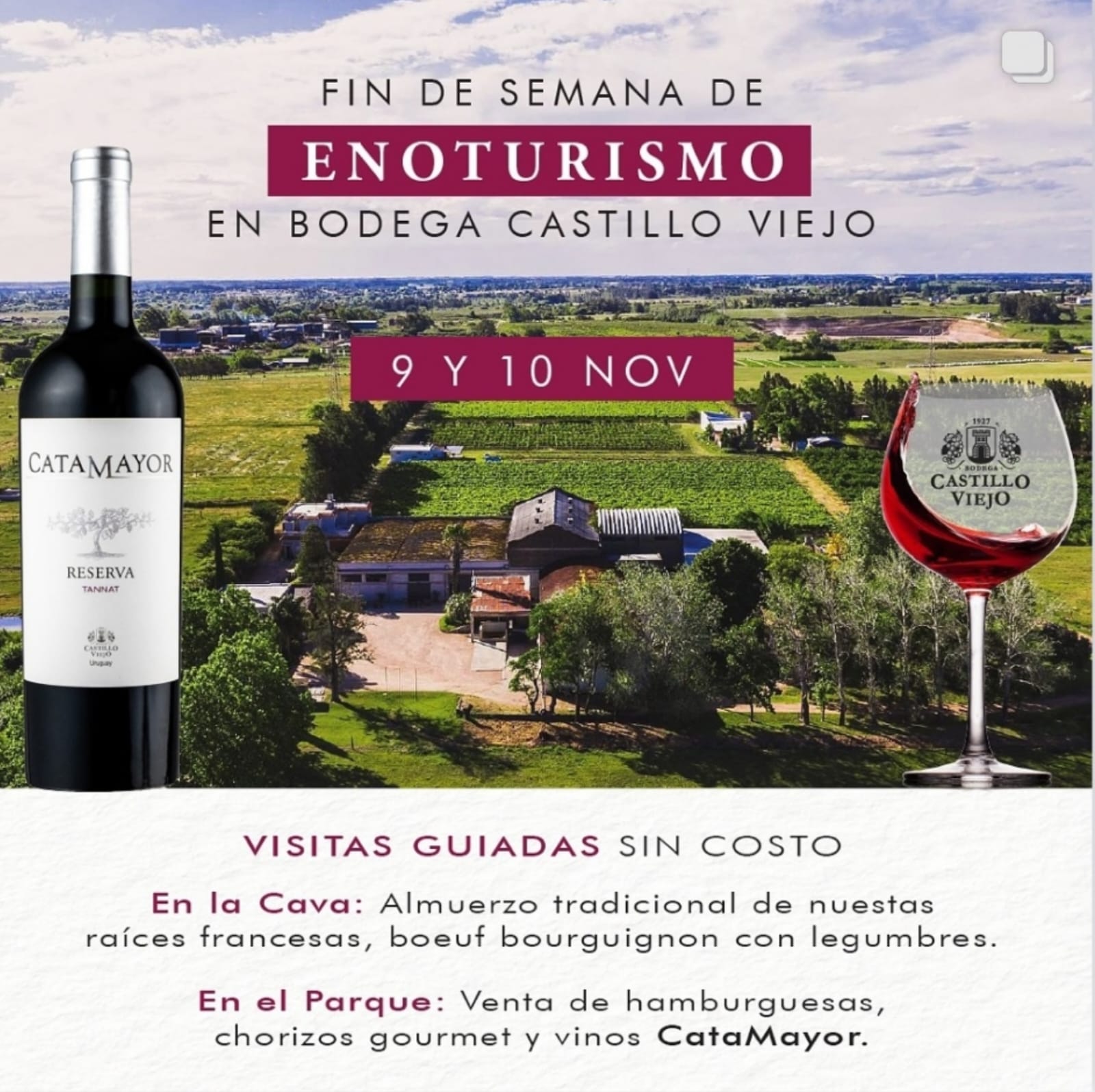 BODEGA CASTILLO VIEJO:MES DEL ENOTURISMO