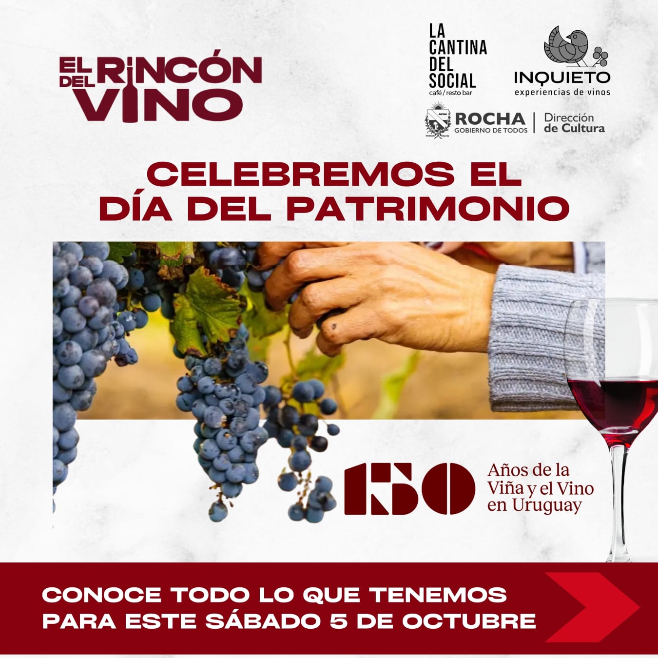 EL RINCON DEL VINO: CELEBRAMOS EL DÍA DEL PATRIMONIO