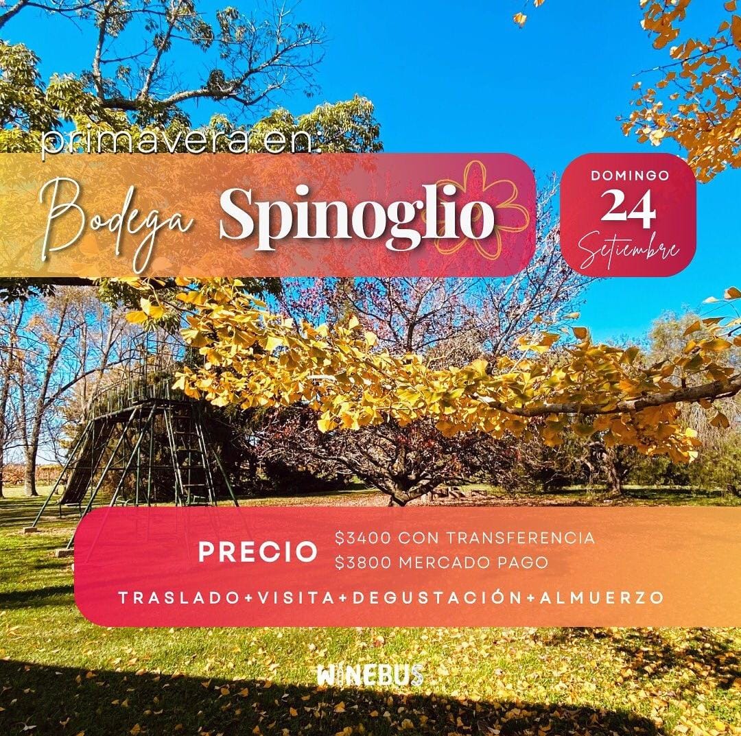 BODEGA SPINOGLIO: PRIMAVERA EN LA BODEGA
