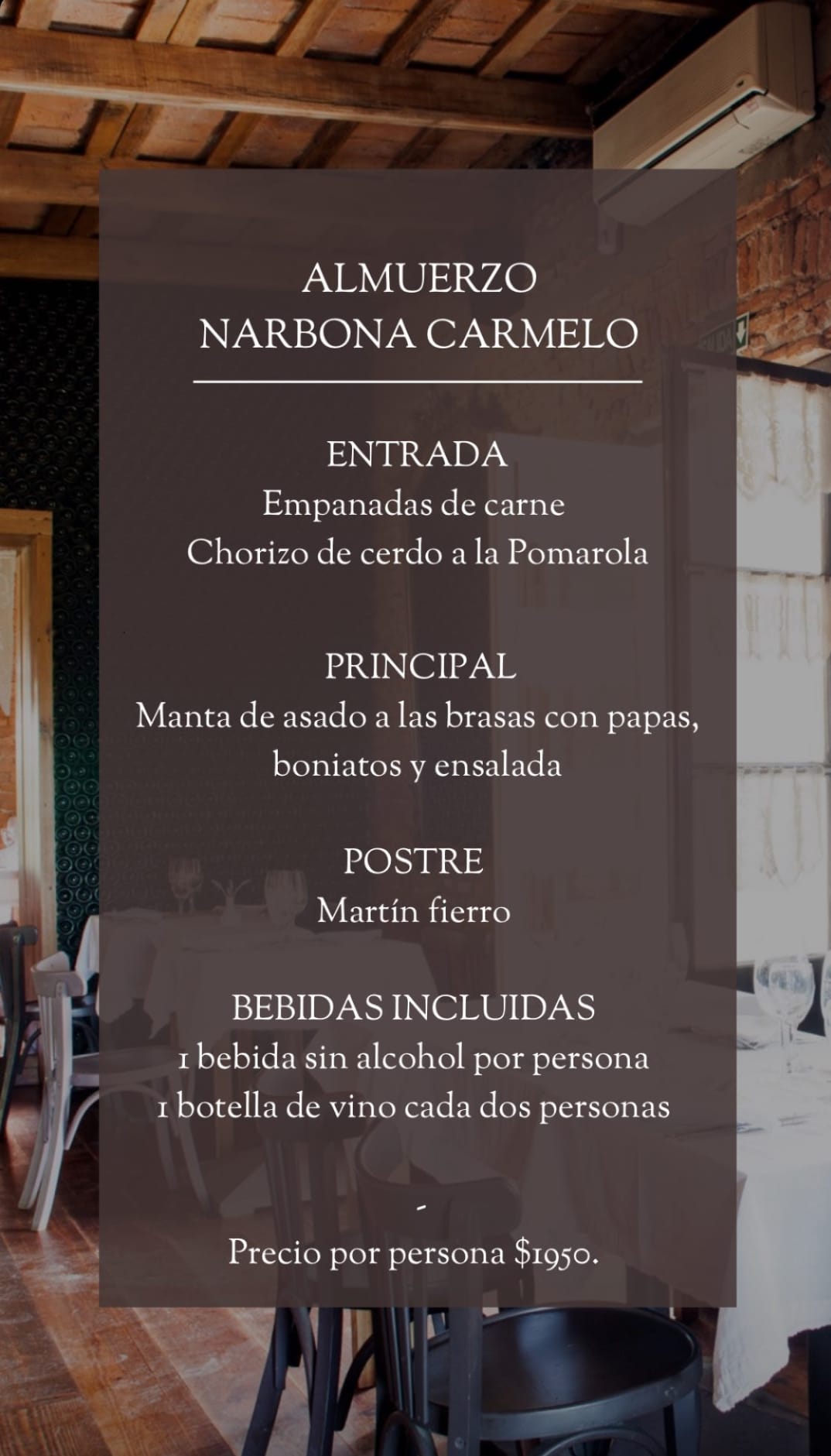 BODEGA NARBONA: DÍA DE LA INDEPENDENCIA DE URUGUAY