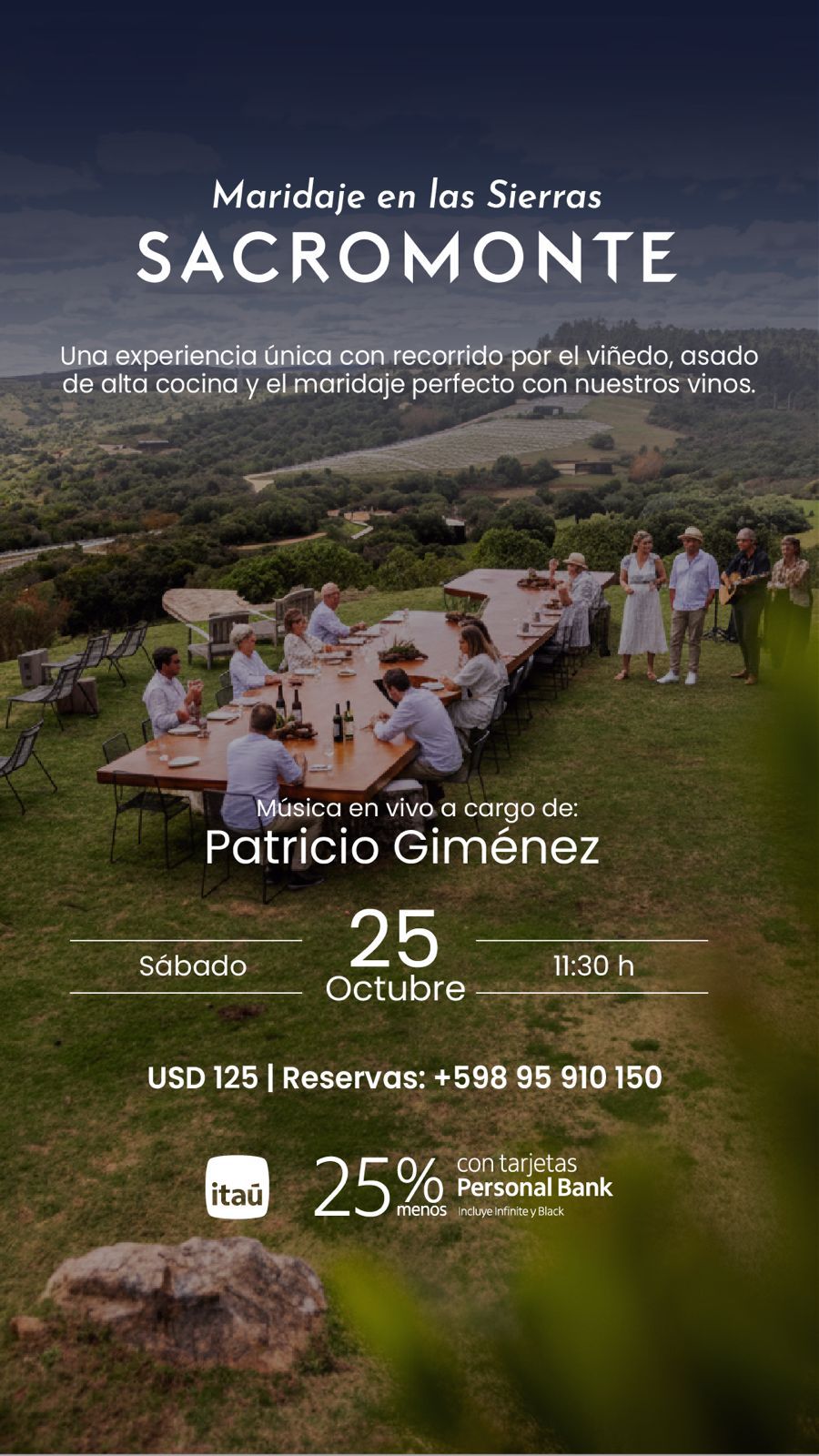 BODEGA SACROMONTE: MARIDAJES DE SABORES