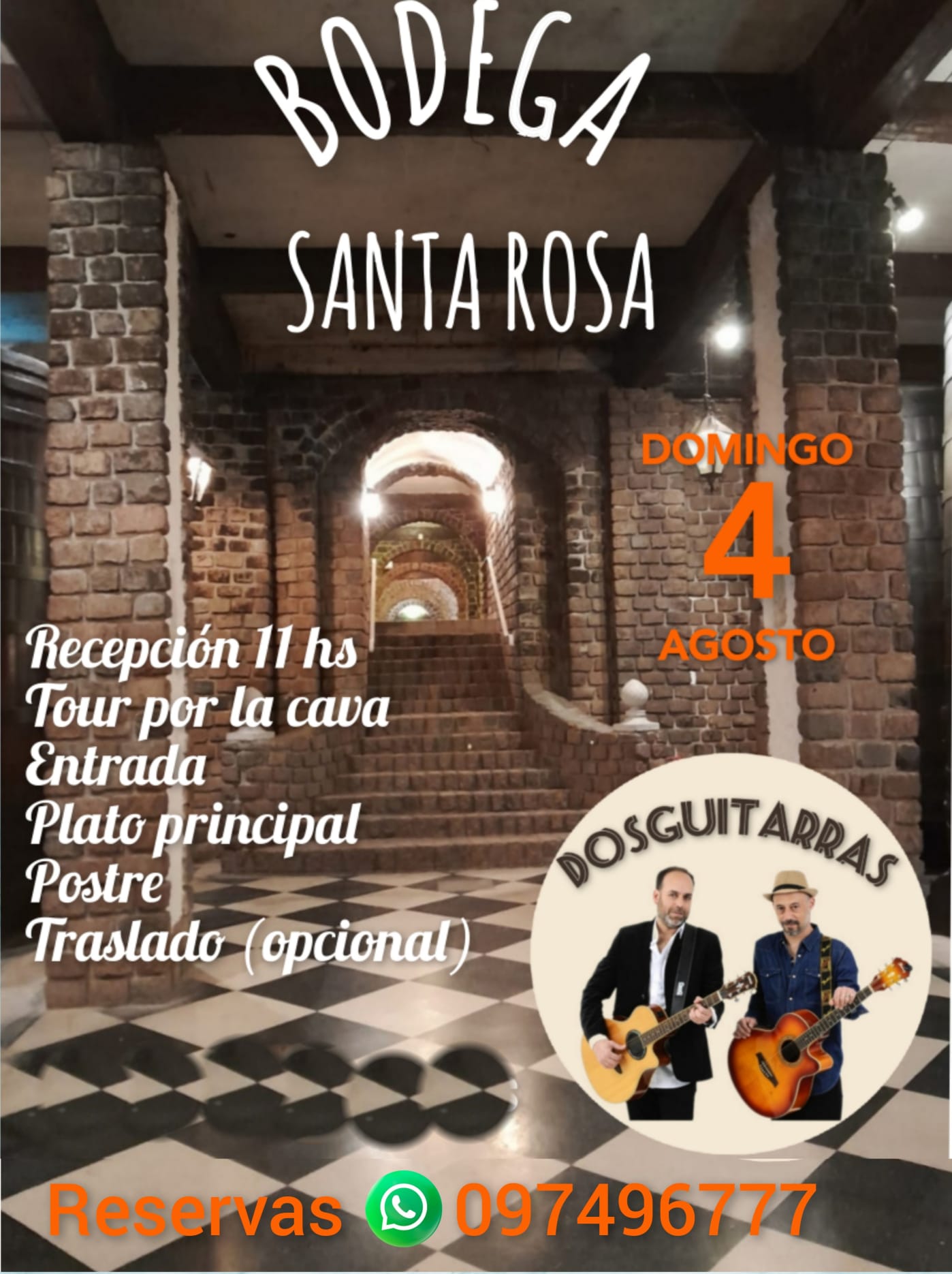 DOSGUITARRAS EN BODEGA SANTA ROSA