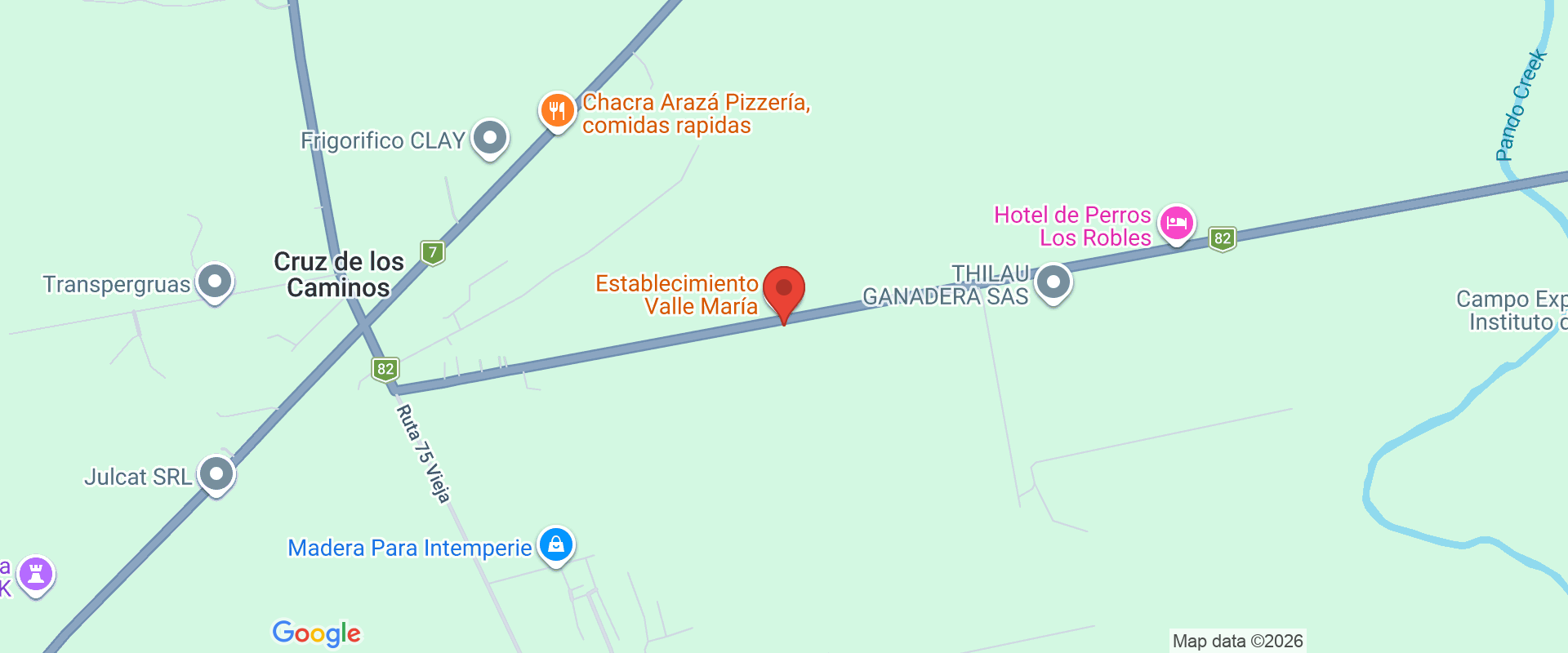 ESTABLECIMIENTO VALLE MARÍA LTDA