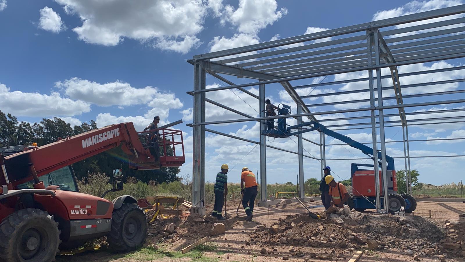 AVANZAN LAS OBRAS DE LA NUEVA SEDE DE INAVI